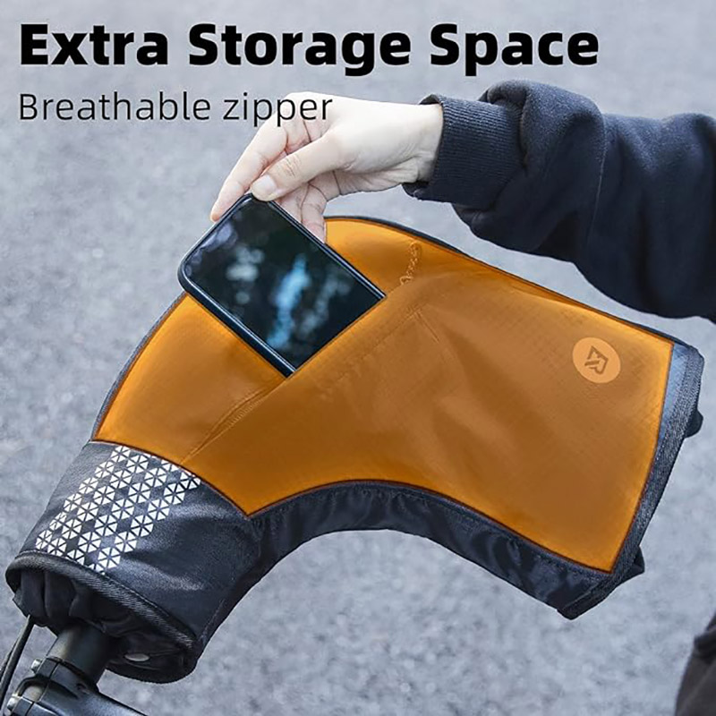 Warm Cycling Gloves Cold Weather Thinsulate Thermal Bicycle Gloves - Glove - 3
