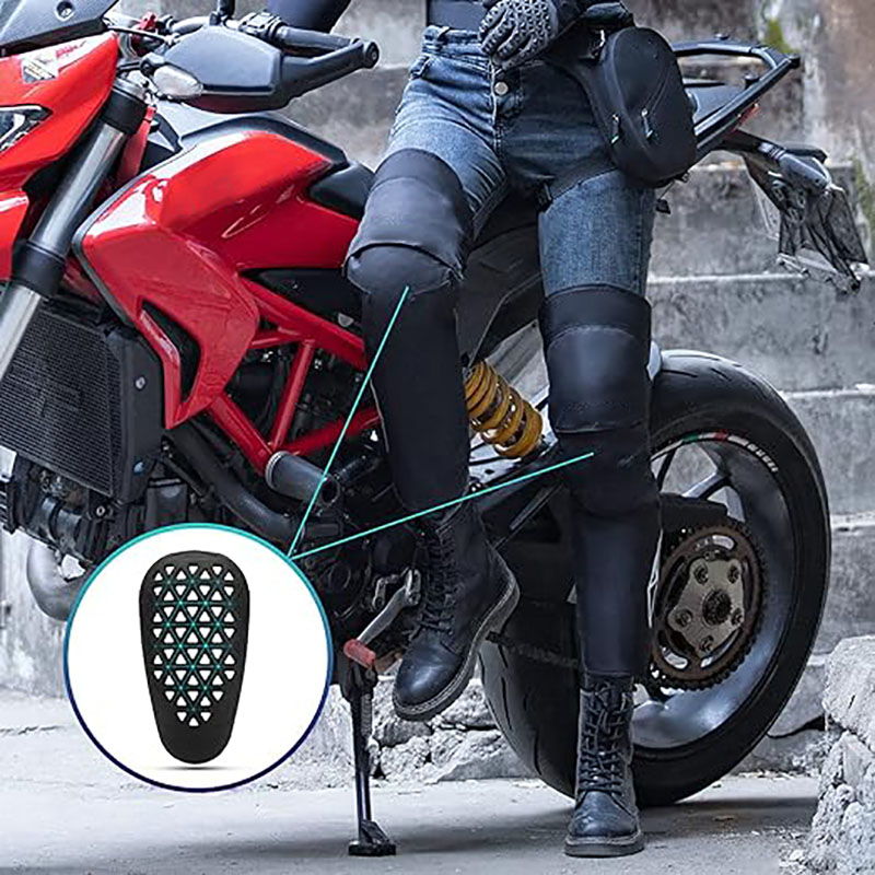 Windproof Leg Sleeves Cold Weather Motorcycle Knee Pads Protector - Arm&Leg Sleeves - 6