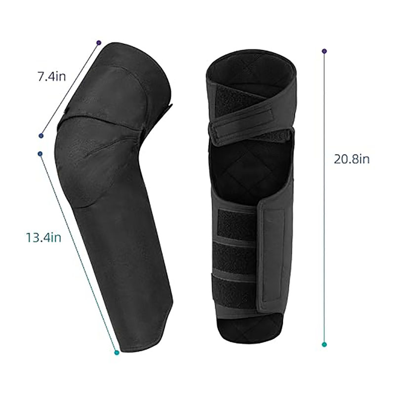 Windproof Leg Sleeves Cold Weather Motorcycle Knee Pads Protector - Arm&Leg Sleeves - 3