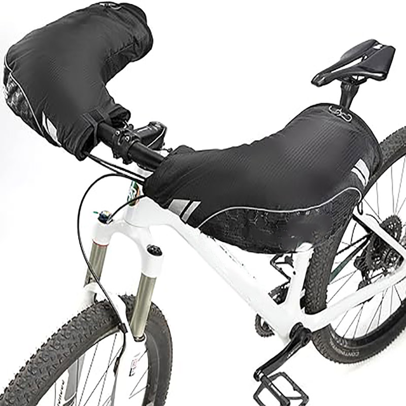 Winddichte Rennradhandschuhe für den Winter, Motorradhandschuhe, Touchscreen