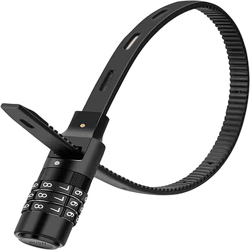 Kabel Zip Tie untuk Kunci Sepeda Kunci Kabinet Kulkas Ringan