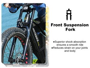 Fat gulong electric bike front suspension fork mountain ebike