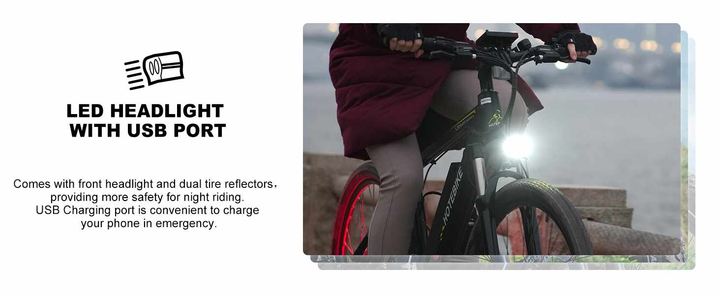 Electric Bicycle 48v 750W 25MPH 27.5 inch with Removable Battery - Sale in the USA - 9