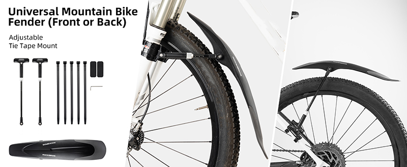 Adjustable and Easy to Install Rear Or Front Bike Fender