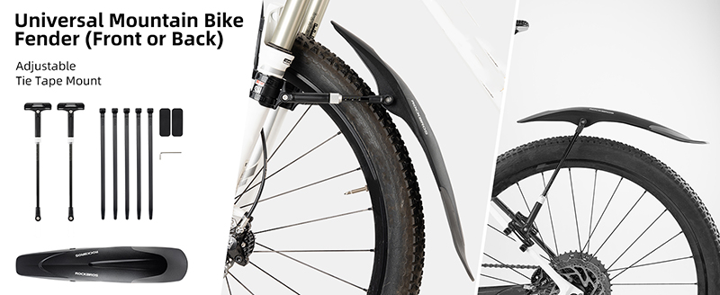 Adjustable and Easy to Install Rear Front Bike Fender - Bike Fender - 3