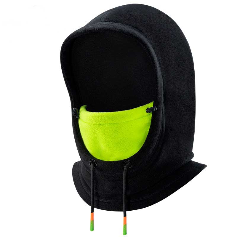Máscara de pasamontañas para clima frío, térmica, a prueba de vento, transpirable, malla, abrigo de pescozo