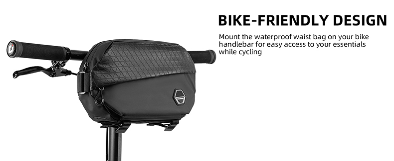 Bicycle Bags Crossbody Belt Bag with Magnetic Buckle Fashion Waist Packs - Sport Bag - 1