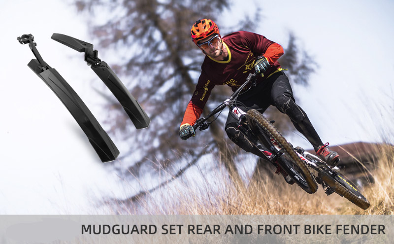 Bicycle Fender Set Adjustable Front Rear Bike Fender MTB Mud Guards - Bike Fender - 1
