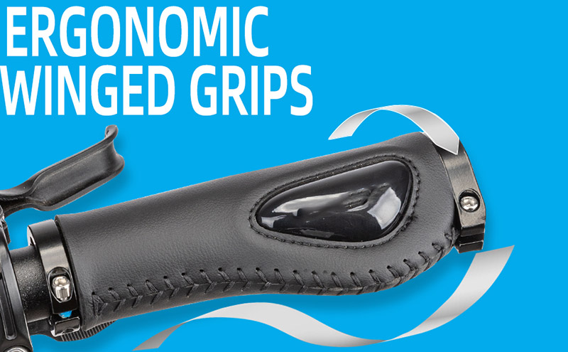 Waterproof and Wear-resistant Bike Handle Bar Ergonomics Design Soft Gel Dual - Grip Handlebar Tape - 2