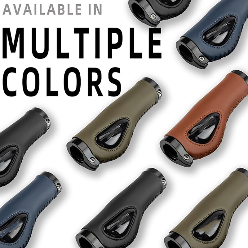 Waterproof and Wear-resistant Bike Handle Bar Ergonomics Design Soft Gel Dual - Grip Handlebar Tape - 7