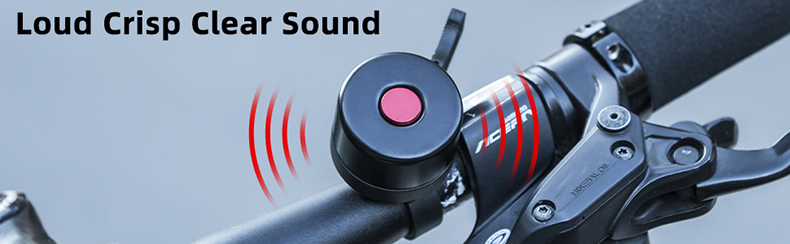 Biker Bell foar Left Handlebar Loud Sound Koper Alloy Classic Bike Bell