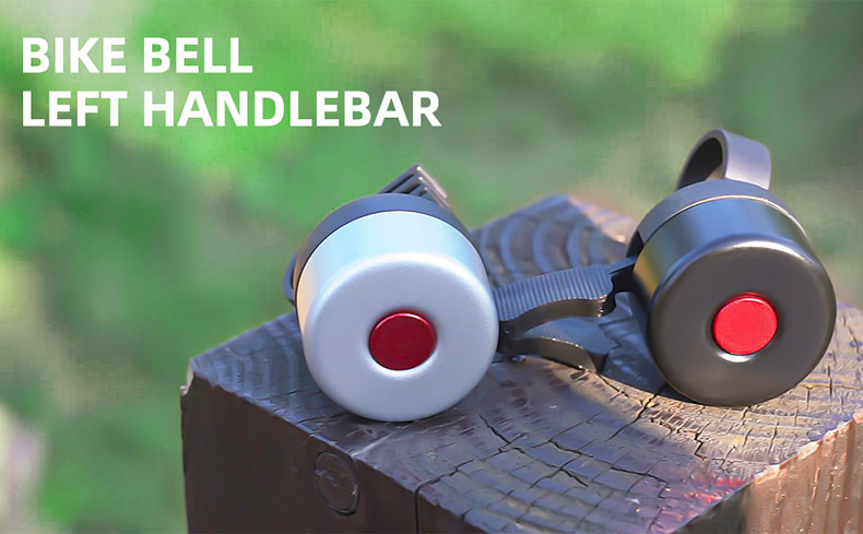 Biker Bell foar Left Handlebar Loud Sound Koper Alloy Classic Bike Bell