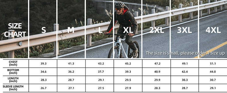 Fahrradjacke Herren Winterjacken thermisch winddicht