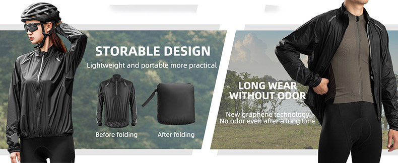 Cycling Wind Jacket Summer Bike Outdoor Skinsuit Waterproof Jacket Sun Protection - Clothes - 1