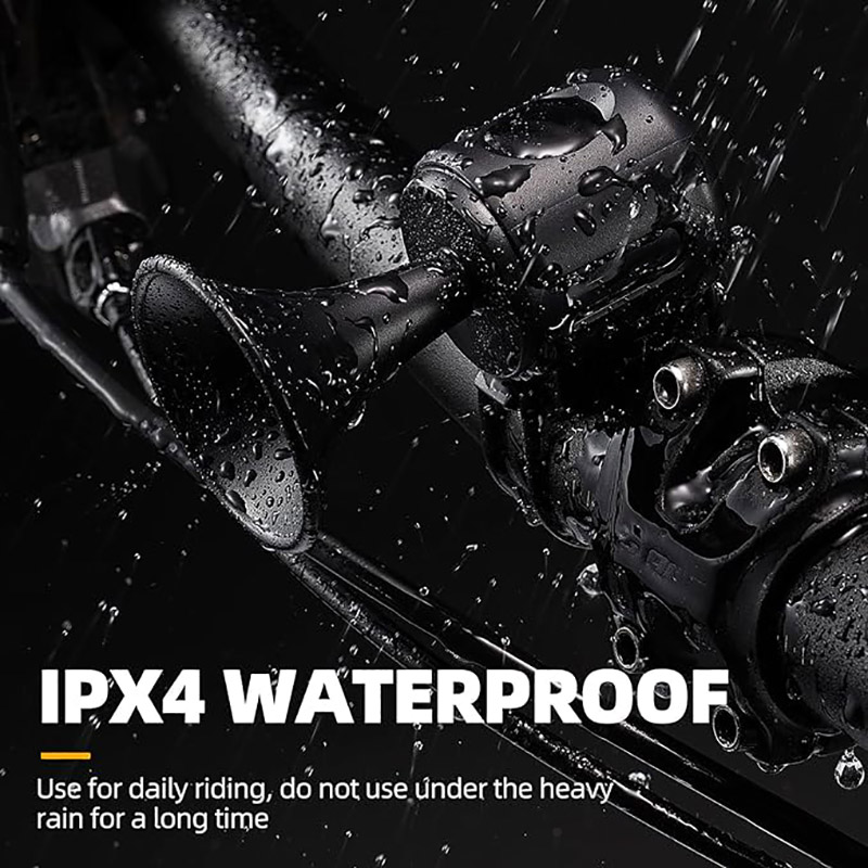 Electric Bike Ring Bell Loud 120dB Adults Kids Bike Horn Alarm IPX4 Waterproof - Bike Bell & Horn - 3