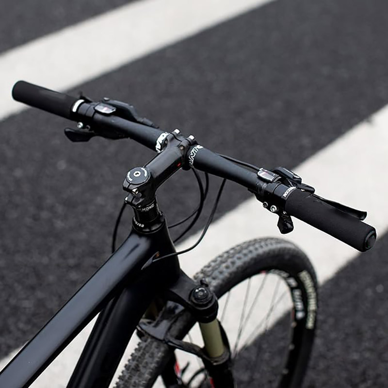 Foam Single Lock on Bicycle Handle Bars Soft Comfortable Non-Slip Bike Grips - Grip Handlebar Tape - 6