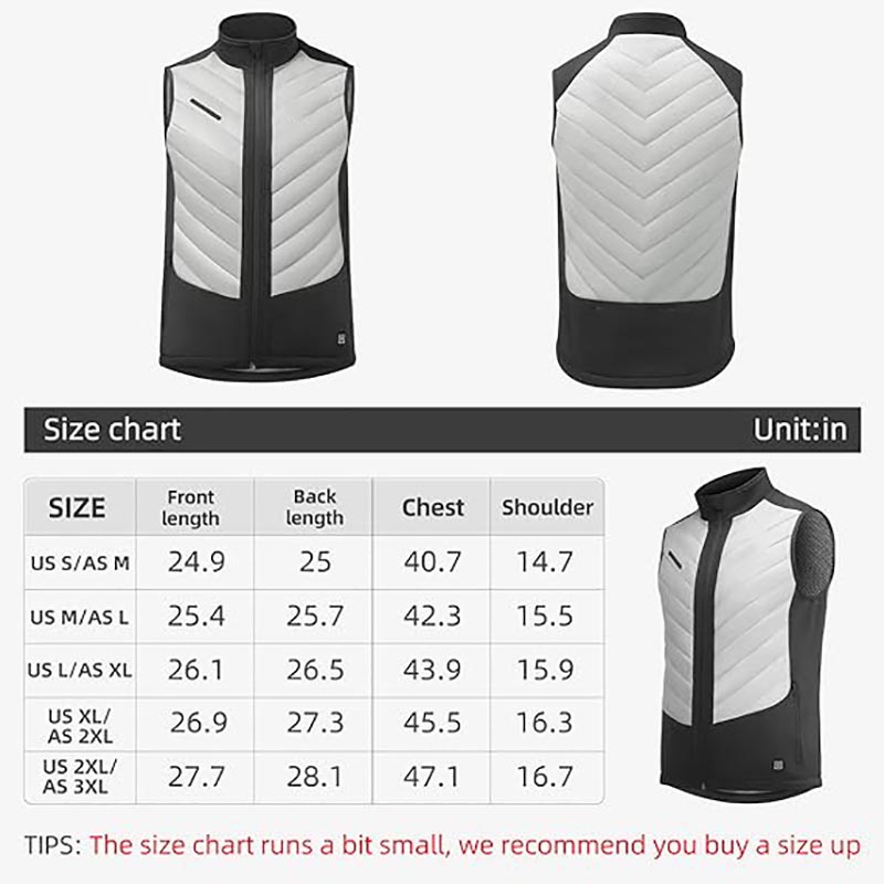 Heating Vest with Battery Pack Included Unisex Smart Electric Heating - Clothes - 6