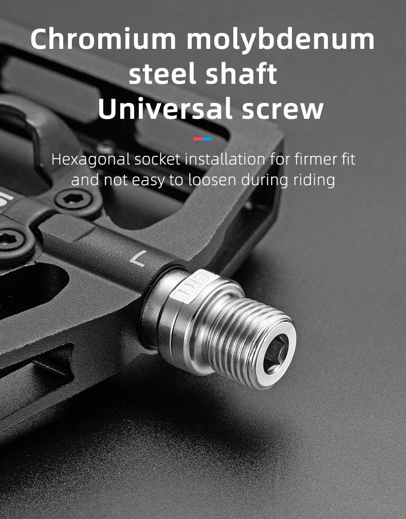 Pedal Electric Bike Compatible with Dual Function Sealed Clipless Aluminum - Pedal - 10