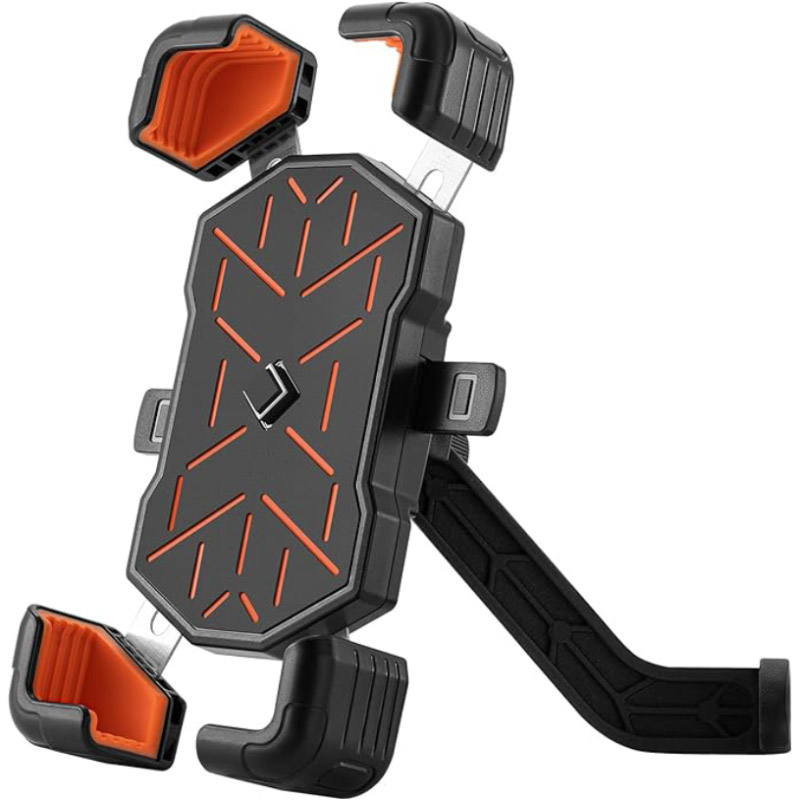 Quick Release Phone Bike Mount Handlebar Clamp 360° Rotatable