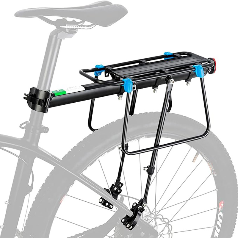 Quick Release elettriku bike rack Aluminum Alloy Ħafna 110 lbs Kapaċità