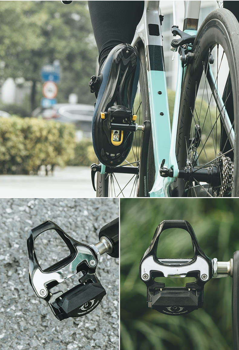 Kuhaa ang Cycle Pedals Lightweight Clipless Bicycle Pedals