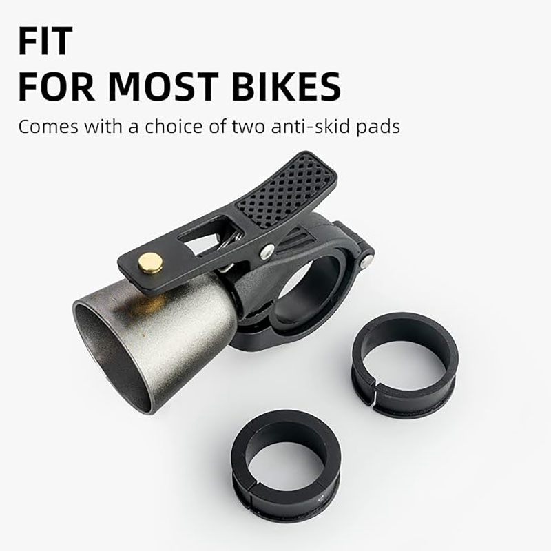 Waterproof Biker Bells Classic for Adults with Loud Sound Fit for 0.87-1.25in/22.2-31.8mm - Bike Bell & Horn - 9