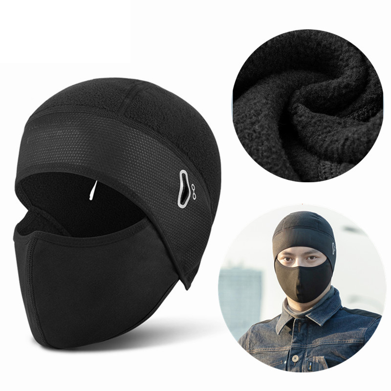 Winter Balaclava Mask Face Glasses Hole Running Headband Windproof Keep Warm Mask