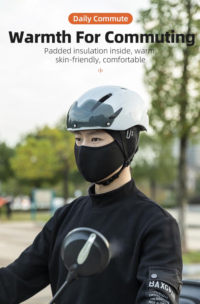 Vintra Balaclava Masko Vizaĝo Okulvitroj Truo Kuranta Kapbendon Windproof Tenu Varma Masko