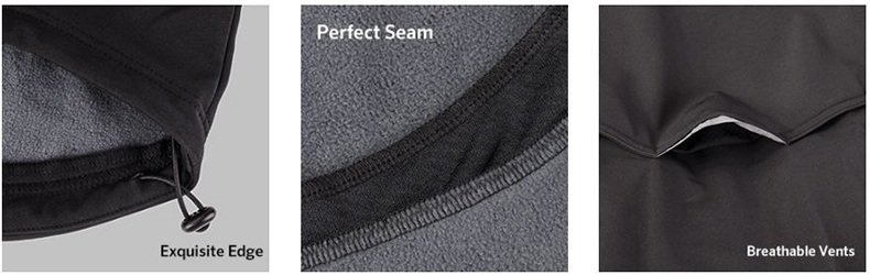 Winter Cycling Jacket for Men Thermal Fleece Windproof Jacke Cold Weather Cycling - Clothes - 3