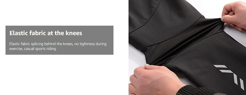 Winter Cycling Pants Warm Ergonomics Men's Windproof Thermal Bicycling Pants - Clothes - 2