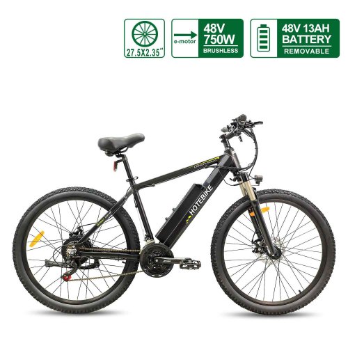 Fat tire electric mountain bike 750w