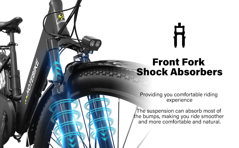 HOTEBIKE Cityscape Electric Bicycle - Electric Bike USA - 8