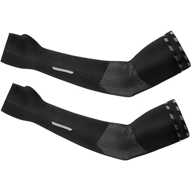 Thermal Anti-slip Arm Sleeves Breathable with Thumb Holes