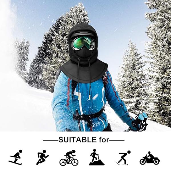 Thermal Fleece Balaclava Mask for Cold Weather - Balaclava Mask - 5