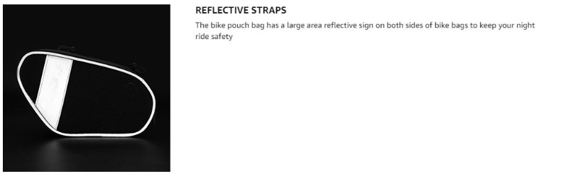 Bicycle Bag Waterproof Bike Pouch with 360° Rotation Phone Holder - Bicycle Bag - 4