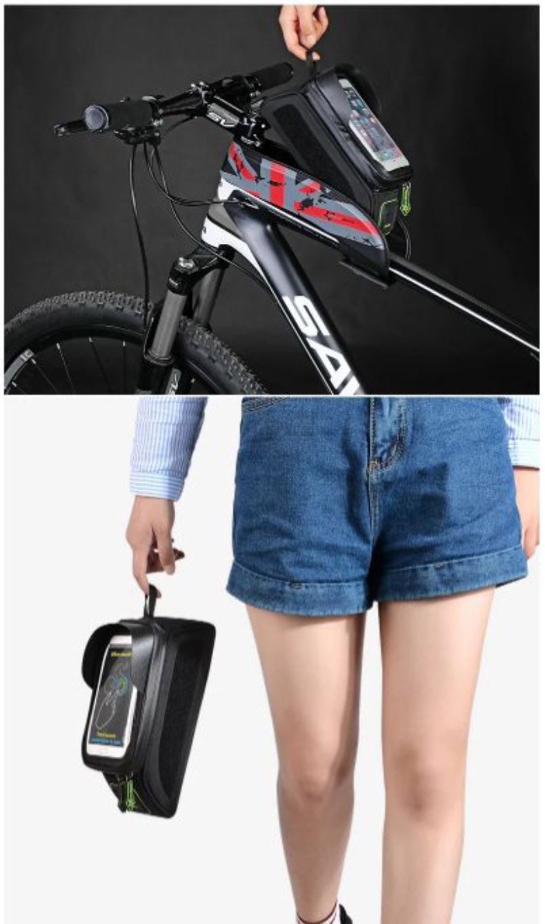 Waterproof Bicycle Frame Bags  Touch Screen Bike Accessories - Bicycle Bag - 3