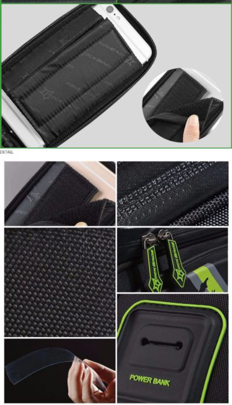 Waterproof Bicycle Frame Bags  Touch Screen Bike Accessories - Bicycle Bag - 2