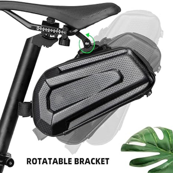 Bicycle Saddle Bag Under Seat 3D Hard Shell Bike Bag - Bicycle Bag - 2