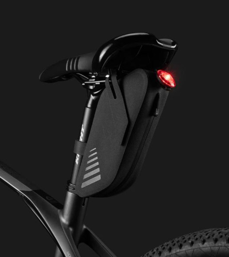 Bicycle Seat Bags Feflective Waterproof Folding Bike Tail Bags - Bicycle Bag - 3