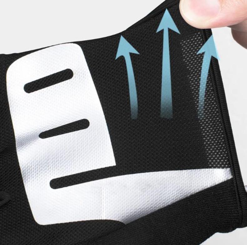 Touch Screen Full Fingers Gel Sports Bike Cycling Gloves - Glove - 5