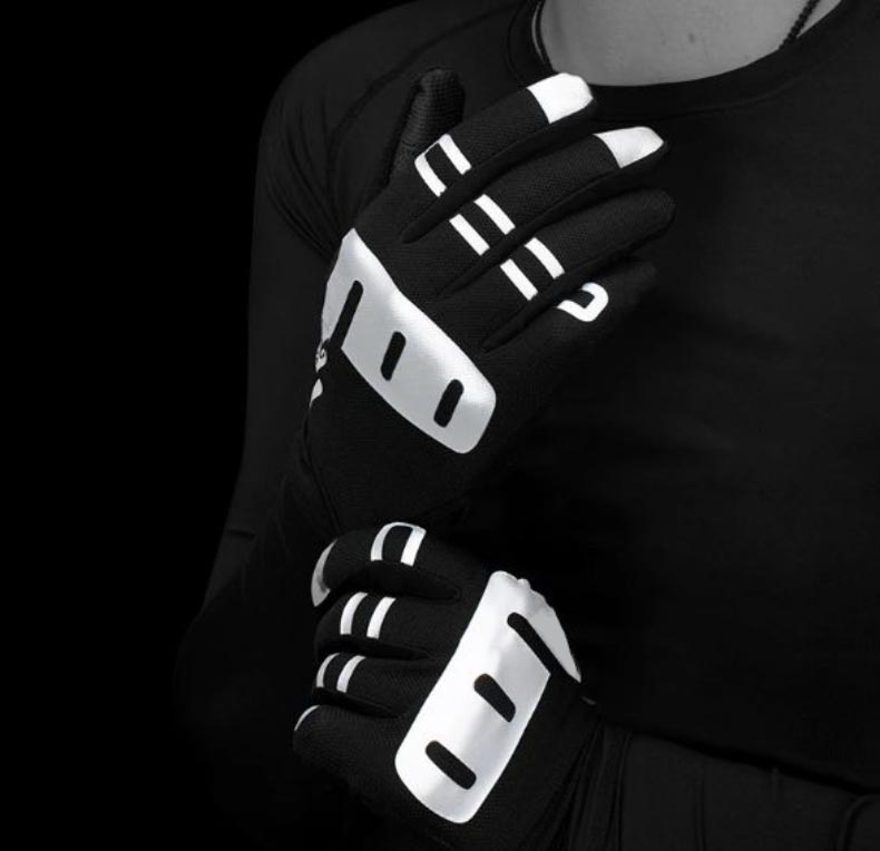 Touch Screen Full Fingers Gel Sports Bike Cycling Gloves - Glove - 6