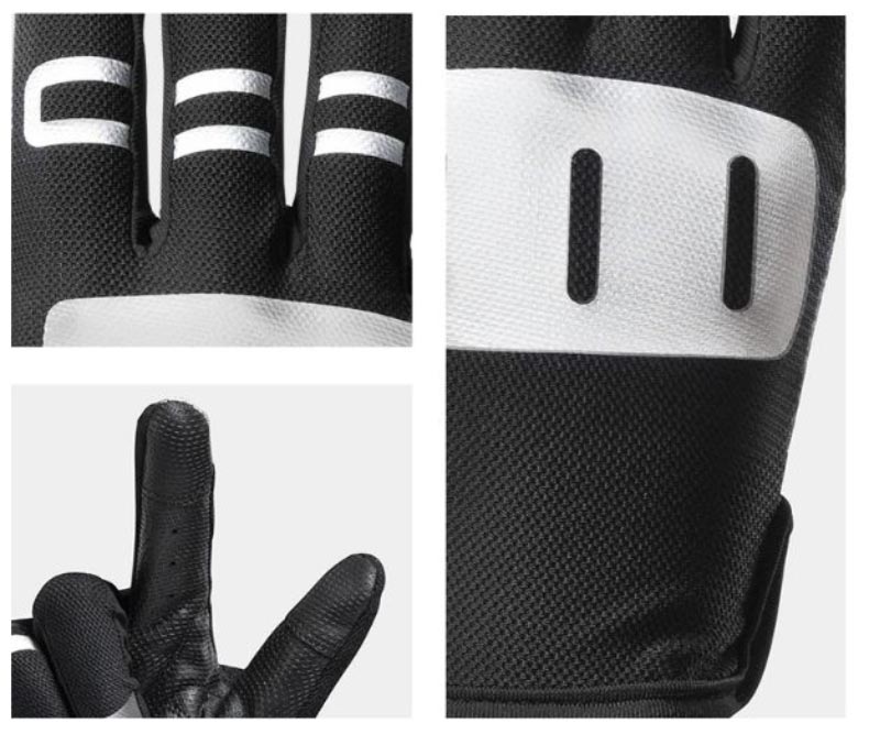 Touch Screen Full Fingers Gel Sports Bike Cycling Gloves - Glove - 9