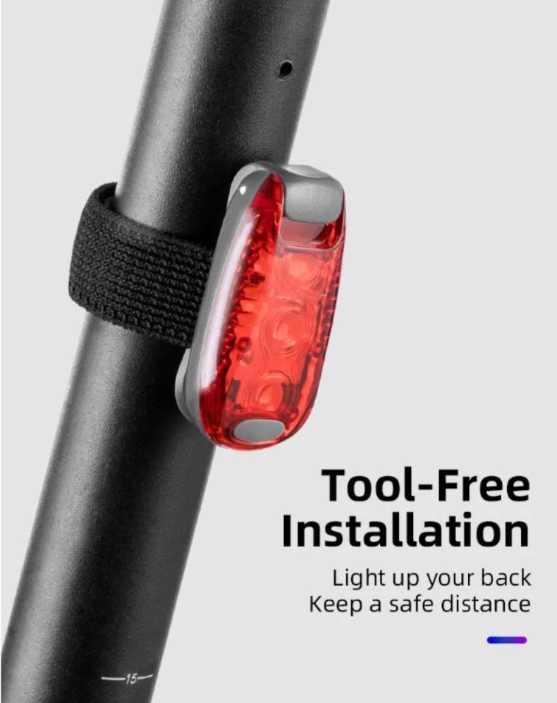 Bike Lights Lantern Water Repellent Bicycle Warning Tail Light - Bicycle Lights - 6