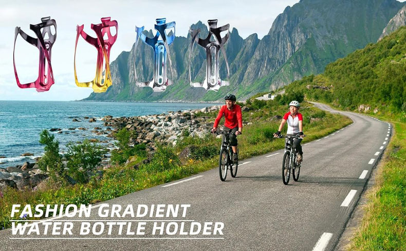 Lightweight Aluminum Bike Water Bottle Cage Adjustable Bicycle Cup Holder - Bottle & Bottle Cage - 1