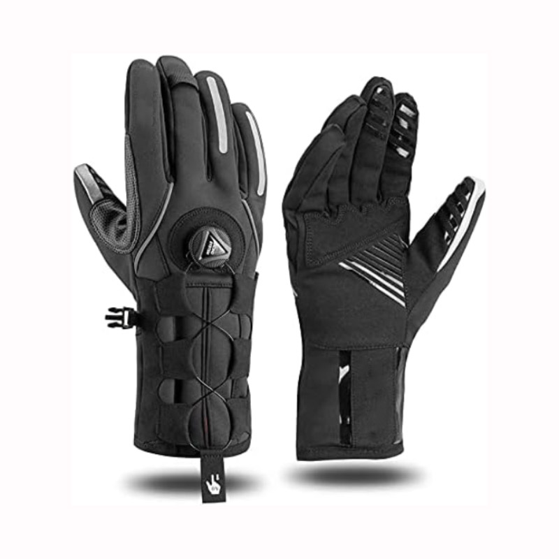 Guante de invierno para hombres Guantes de ciclismo con pantalla táctil y dedos completos