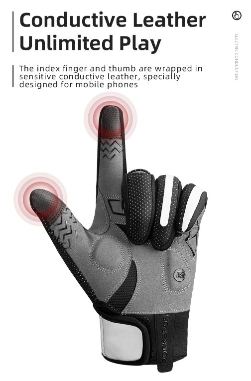 Snow Glove Electric Heated Rechargeable Cycling Gloves Touchscreen - Glove - 4