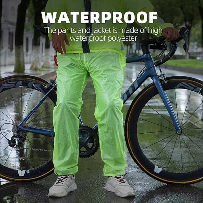 100% Waterproof Cycling Rain Pants Breathable for Heavy Rain - Clothes - 1