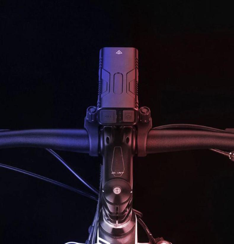 Led Bike Lights 850 Lumen Bike Flashlight 10000 mAh Waterproof - Bicycle Lights - 2