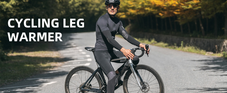 Breathable Cycling Leg Warmers Thermal Long Leg Sleeves - Arm&Leg Sleeves - 1