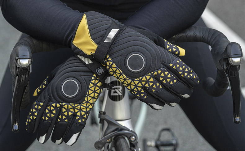 Guanti da ciclismo invernali da uomo termici Guanti touch screen